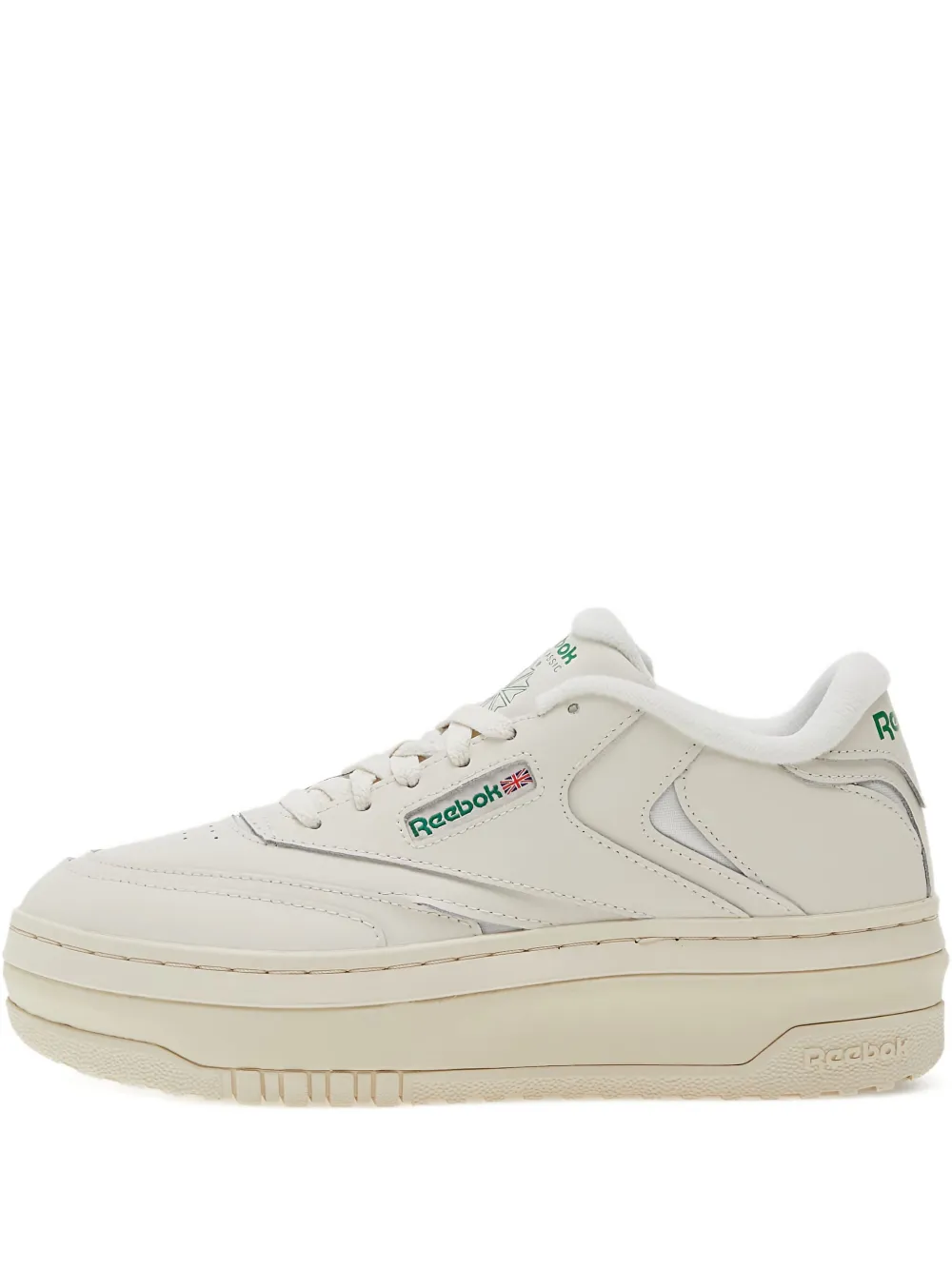 Reebok Club C Extra platform leather sneakers White