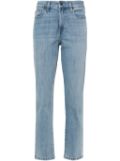 DKNY Broome high-rise straight-leg jeans - Blue