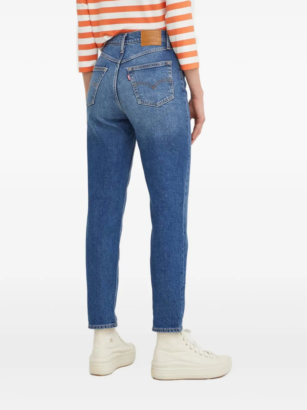 Levi's 80's Mom Five-pocket Jeans In Blue