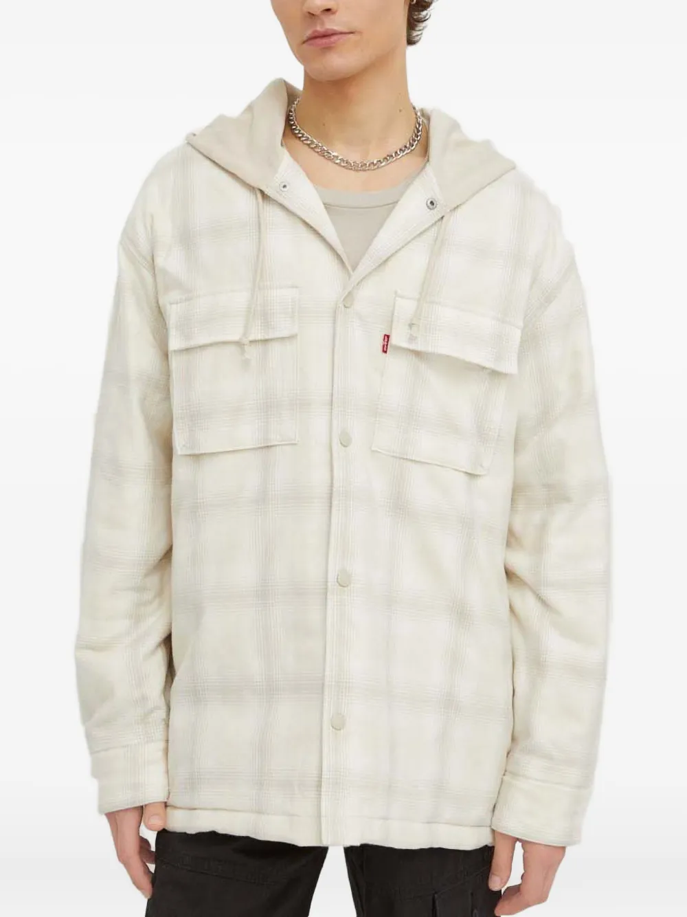 Levi's chaqueta a cuadros con capucha | neutro | Image 1