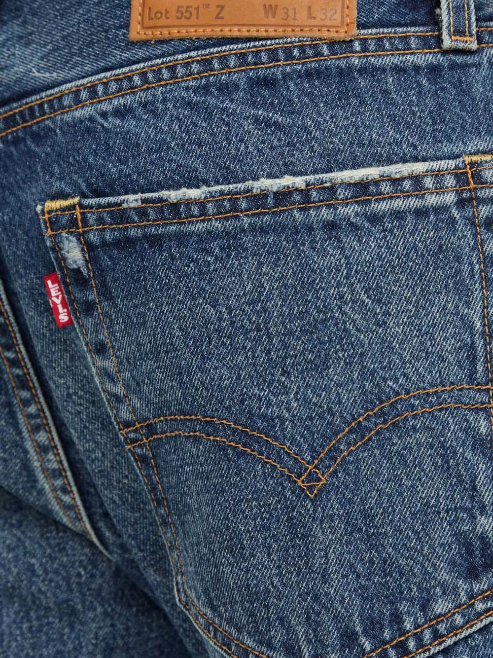 Levi's 551Z Authentic straight jeans Blauw