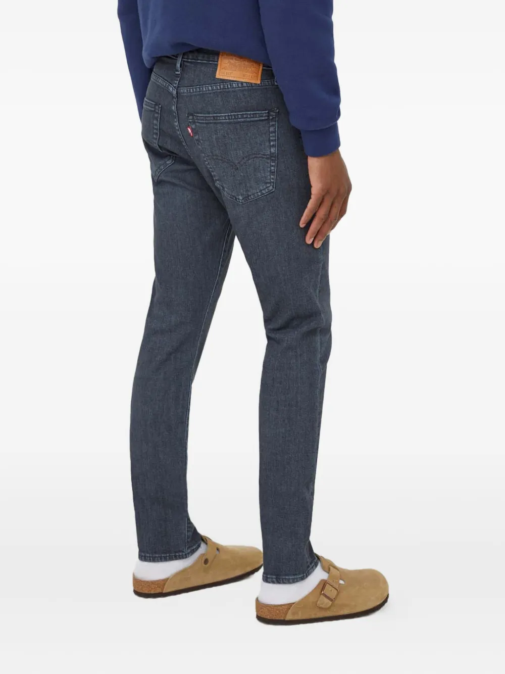 Levi's 512 slim-fit jeans met toelopende pijpen Grijs