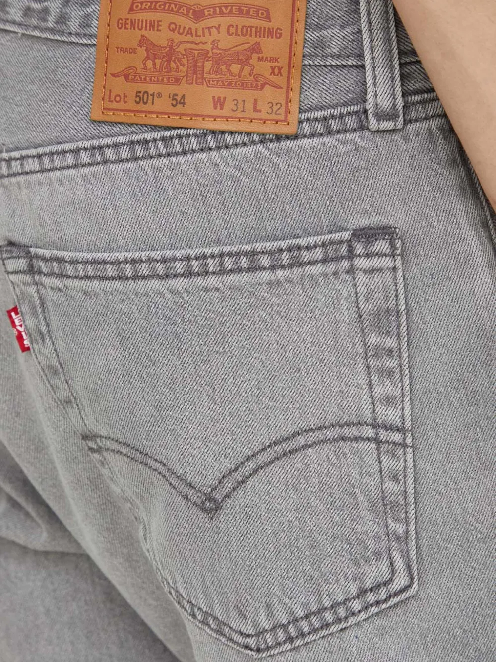 Levi's 501 '54 denim Grijs