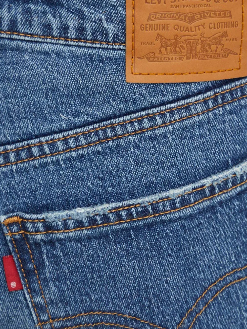 Levi's Middy Straight Jeans In Blue