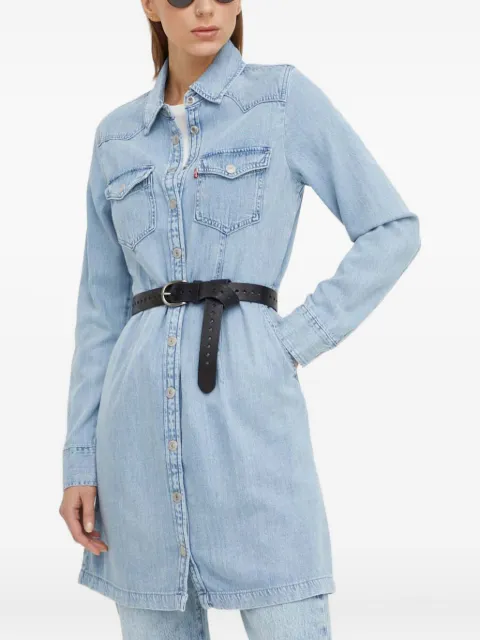 Levi's buttoned pocket denim dress