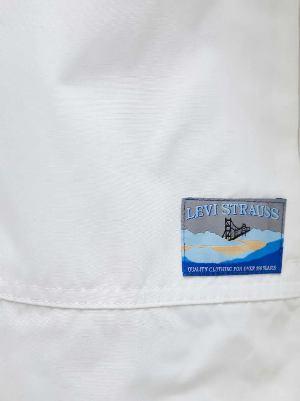 Levi's Tamalpais Pocket Hooded Jacket In White