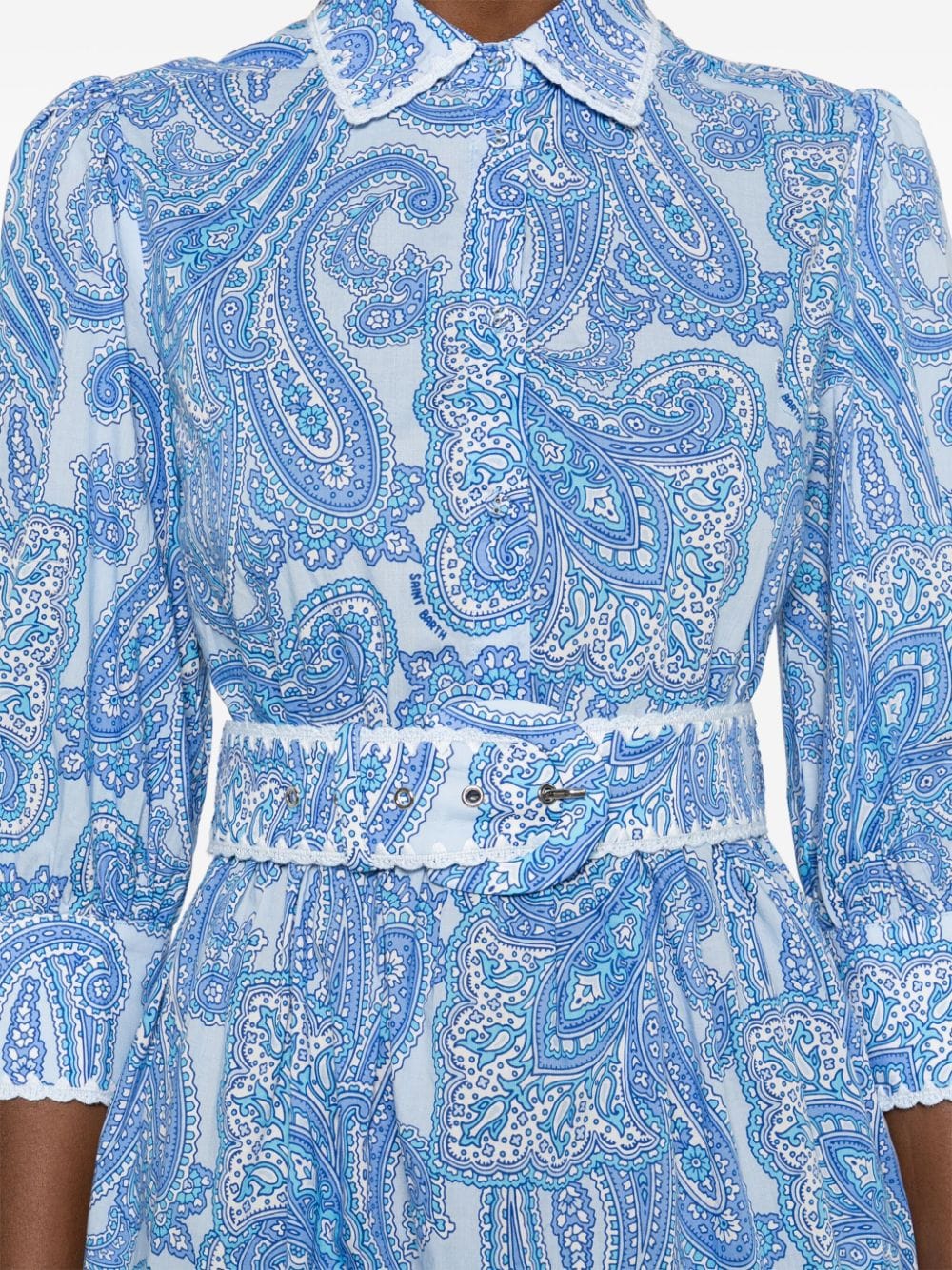 MC2 Saint Barth Jurk met paisley-print Blauw