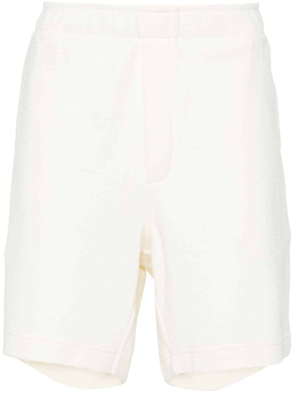 Vince Mid-rise Track Shorts In Neutral