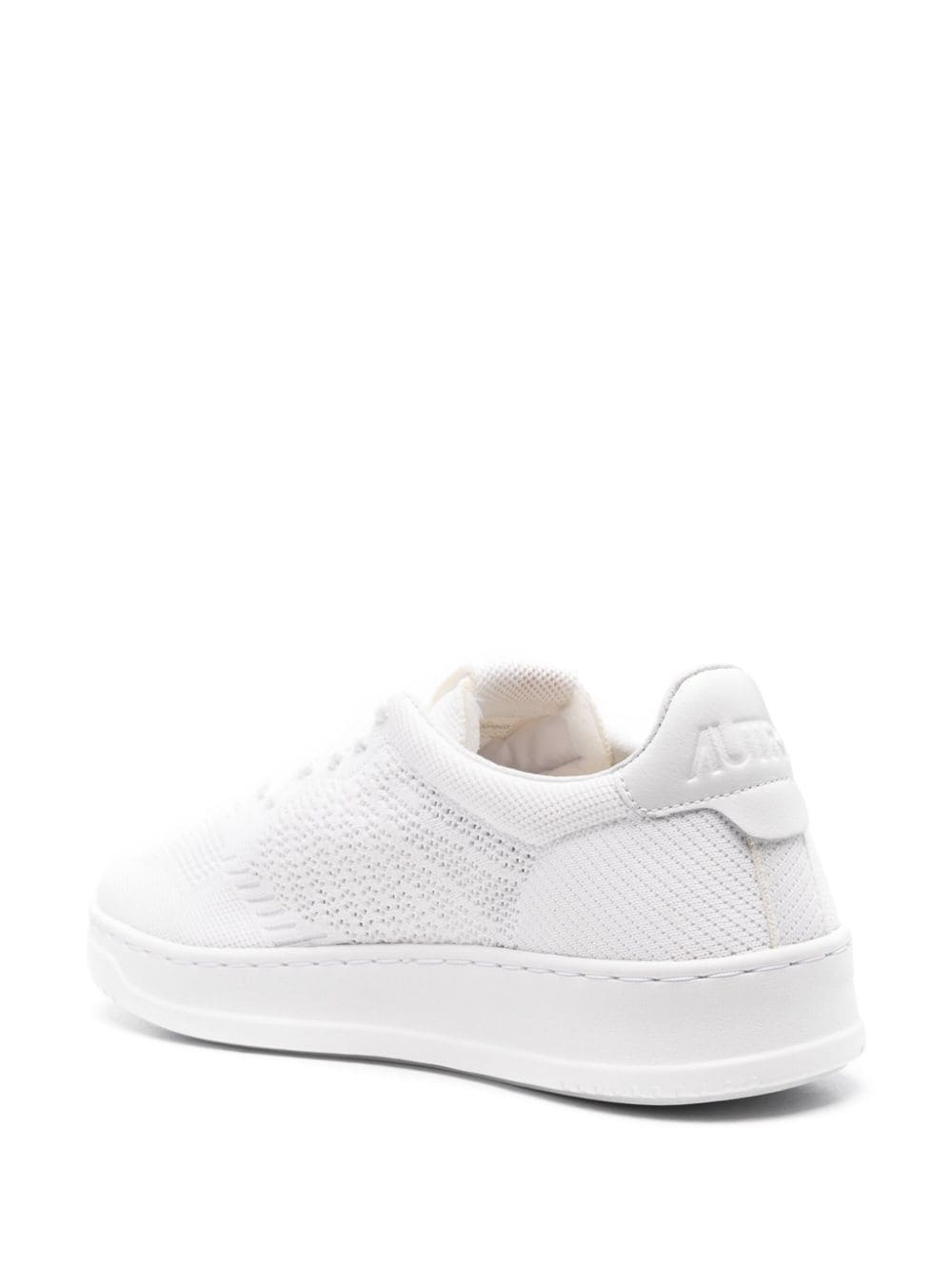 Shop Autry Easeknit Medalist Sneakers In White