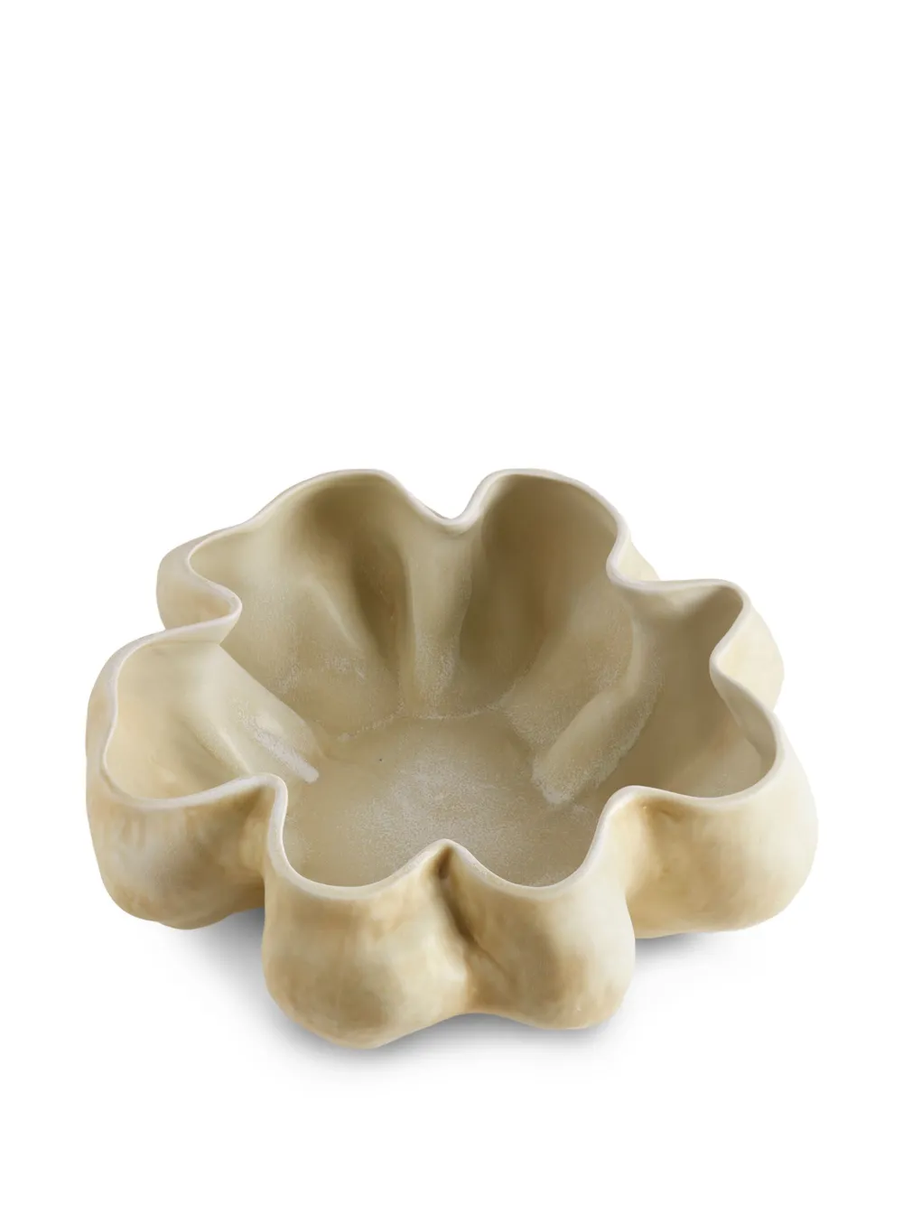 Shop L'objet Timna Porcelain Bowl In Neutrals