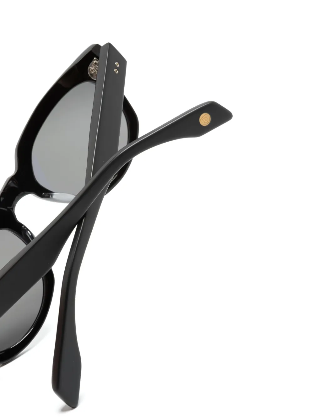 Dita Eyewear Radihacker zonnebril met geometrisch montuur Zwart