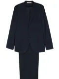 Valentino Garavani mini-check single-breasted suit - Blue