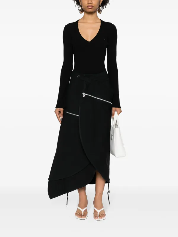 【関税&送料込】Courreges Midi Skirt FARFETCH - The Global Destination For Modern Luxury