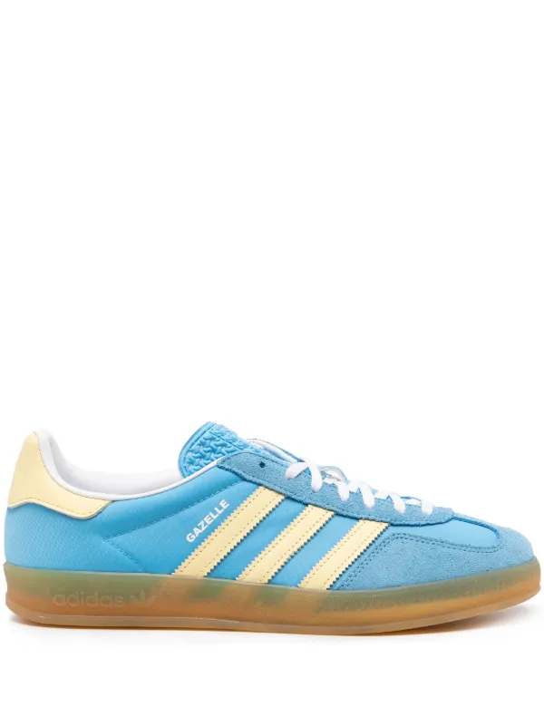 Adidas Gazelle Indoor Panelled Sneakers Blue FARFETCH UK