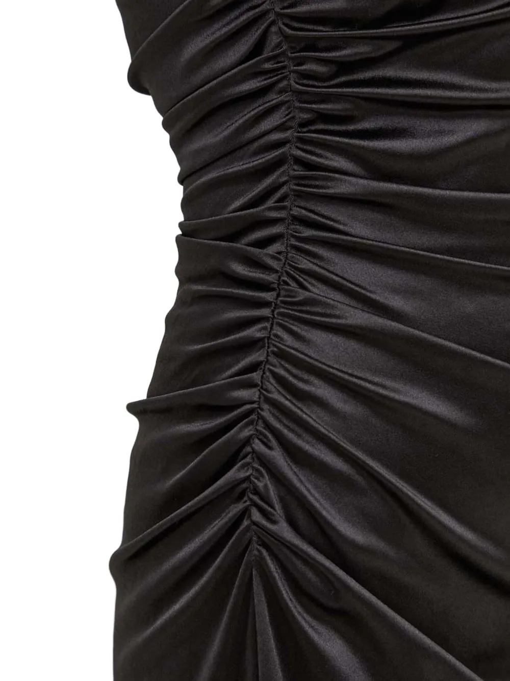 Stine Goya One-shoulder Gathered Mini Dress In Multi