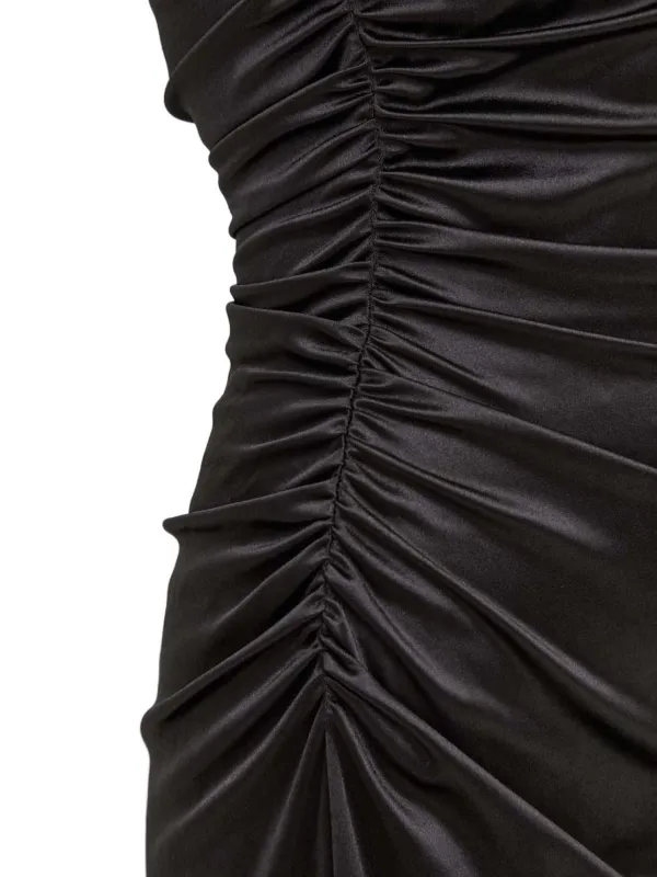 stine goya one shoulder dress Stine Goya One Sleeve Maxi Dress with Bow Strap