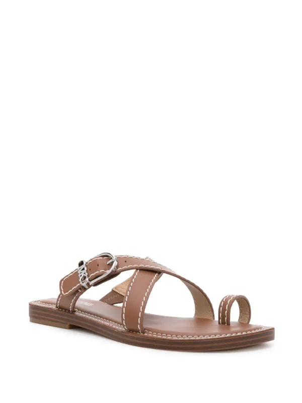 Michael Michael Kors Ashton Sandals | Brown | FARFETCH
