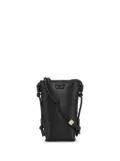 GANNI leather crossbody bag - Black