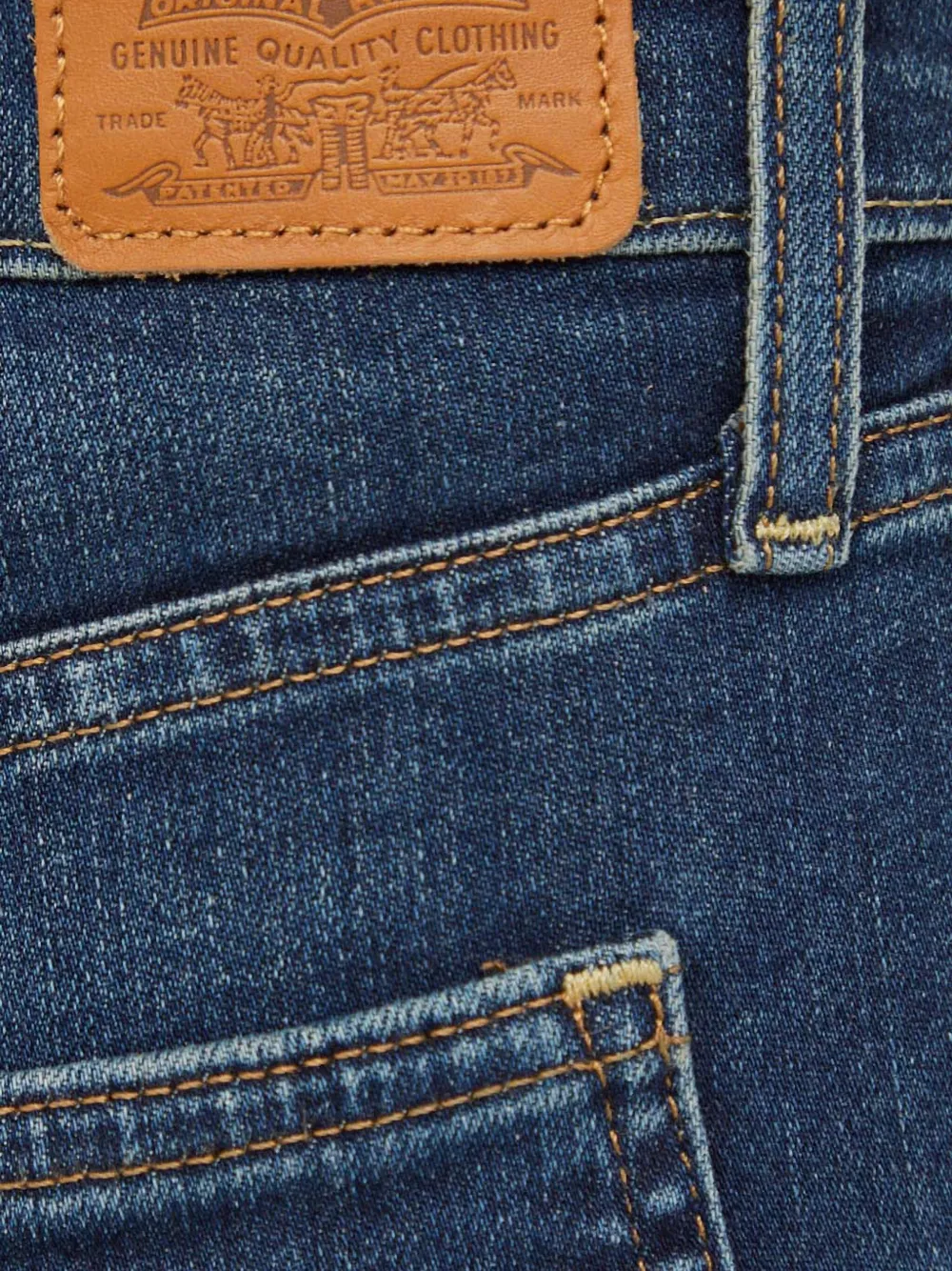 Levi's Retro High Skinny Denim Jeans In Blue