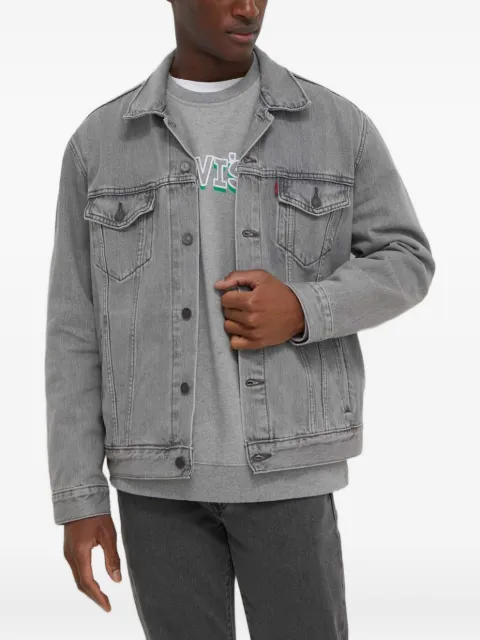 Levi's veste The Trucker en jean à boutonnière
