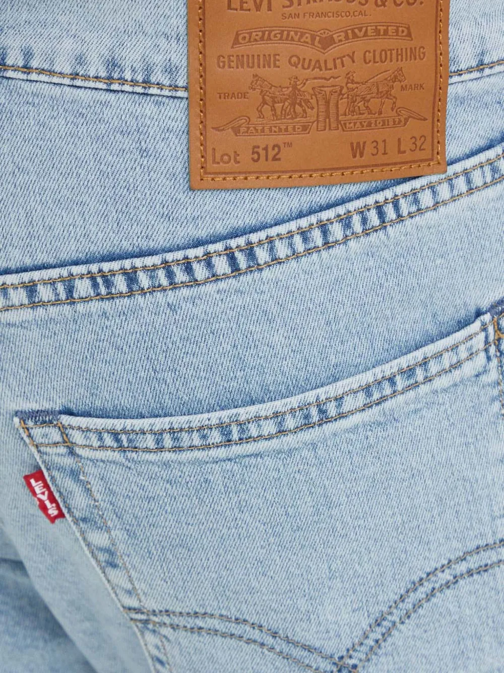 Levi's 512 Five-pocket Jeans In Blue