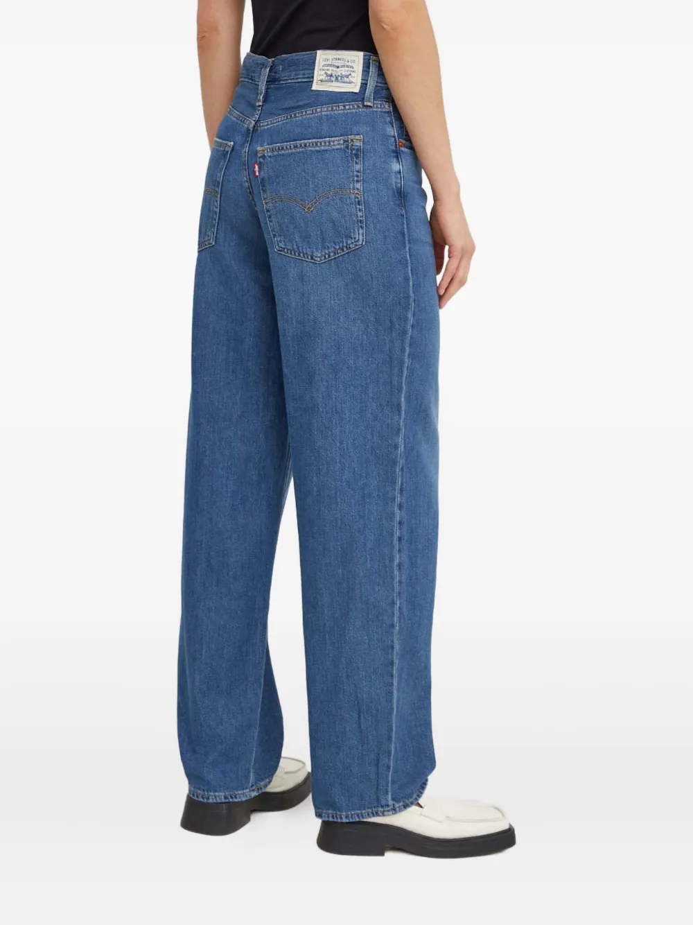 Levi's Baggy Dad Performance Cool Jeans In Blue