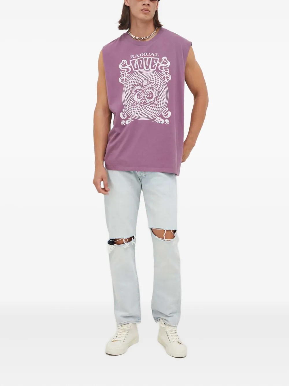 Levi's 501 '93 ripped jeans - Blauw