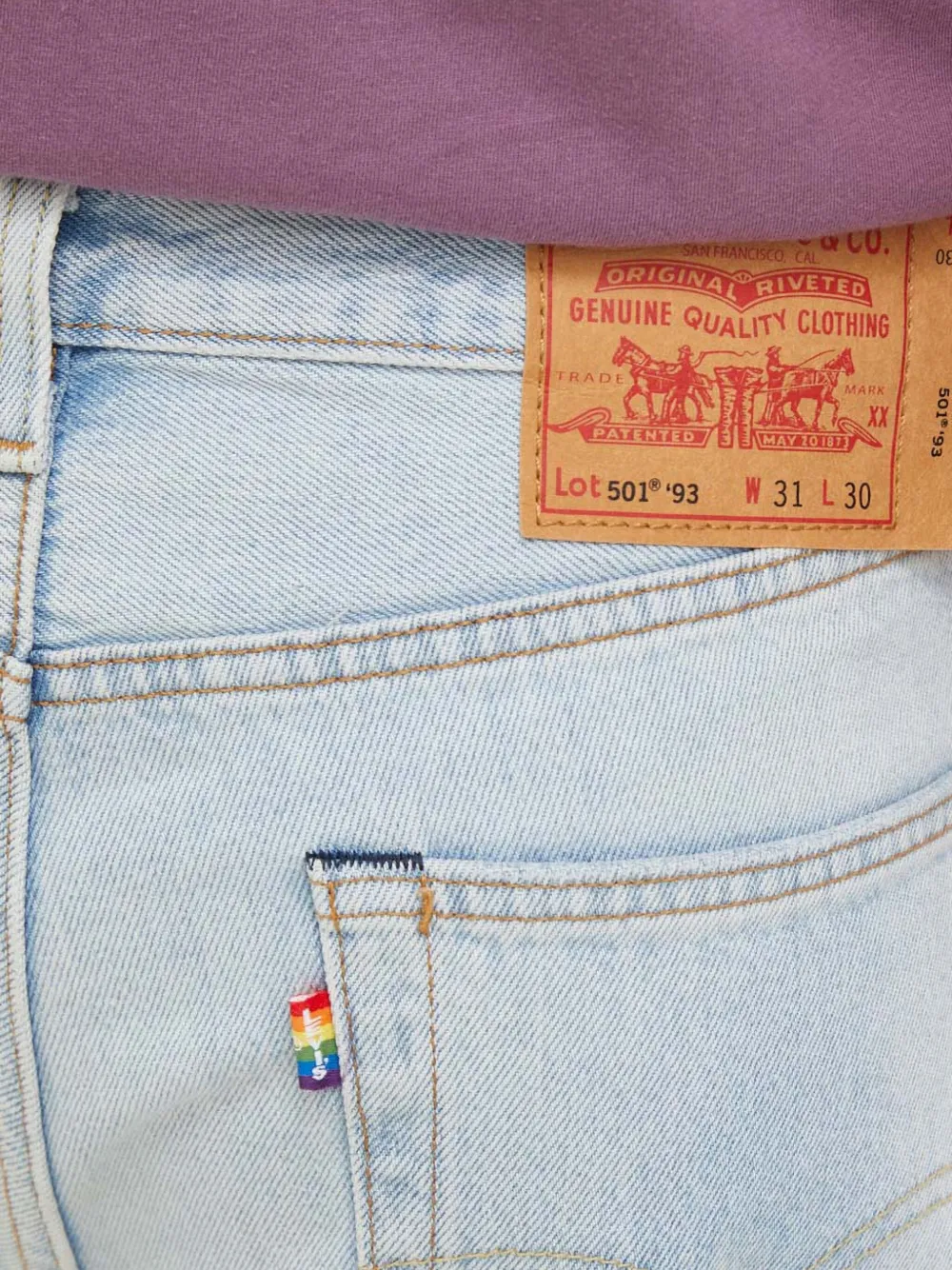 Levi's 501® '93 Ripped Jeans In Blue
