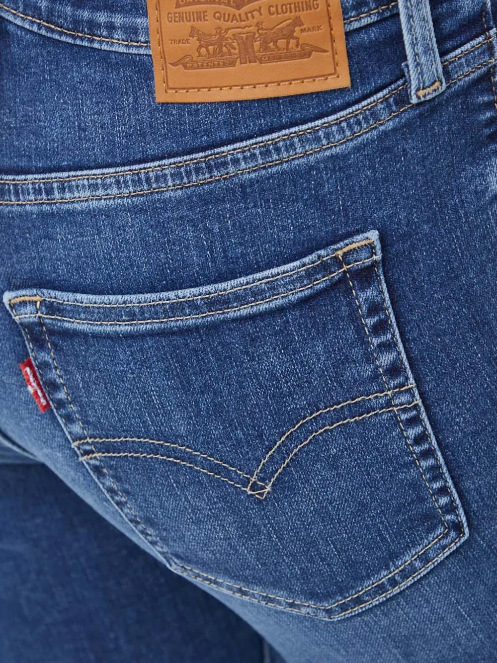 Levi's 720 Split Pocket Denim Jeans In Blue