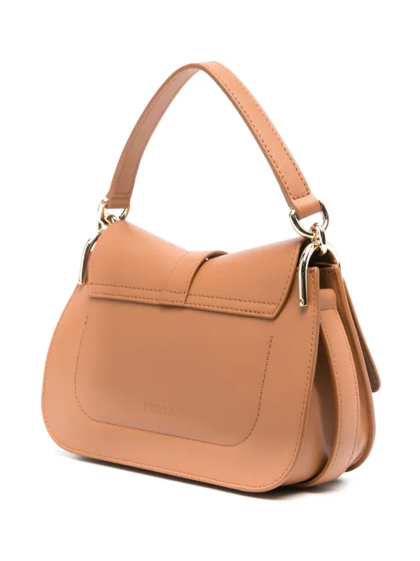 Furla Flow クラッチバッグ ミニ | ブラウン | FARFETCH JP