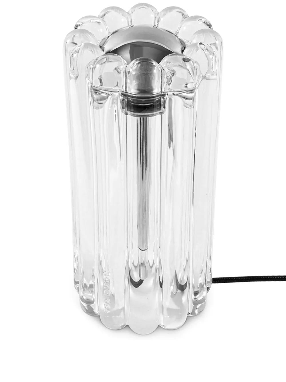 Tom Dixon Press Led Table Lamp (24cm X 11cm) In Transparent