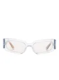 Dolce & Gabbana Eyewear DG4445 rectangle-frame sunglasses - White