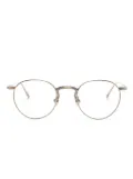 Matsuda round-frame glasses - Brown