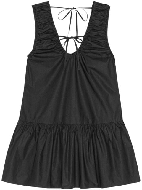 GANNI sleeveless mini dress