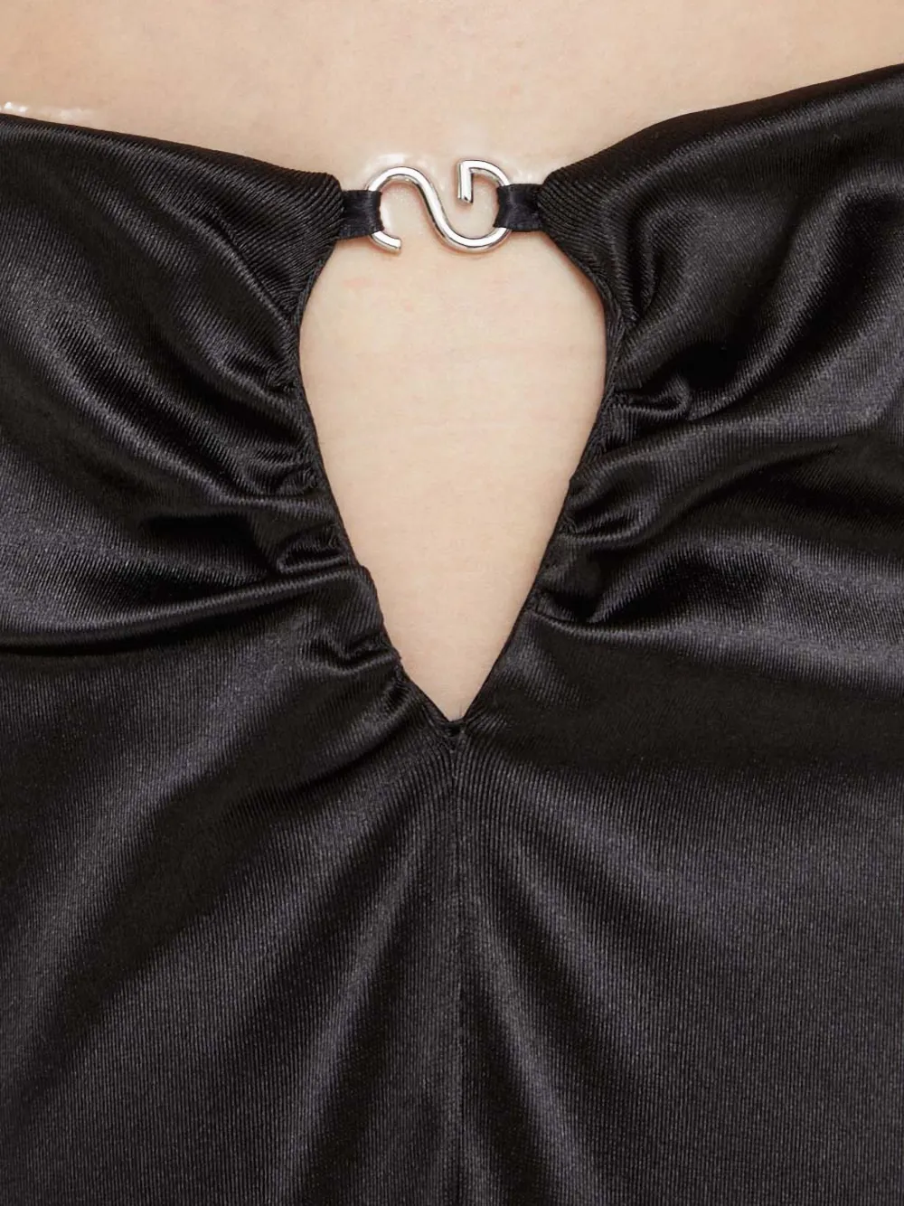 Stine Goya Plaque-detail Trousers In Black