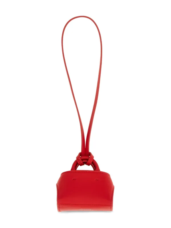 Ferragamo Hug Mini Bag Charm | Red | FARFETCH