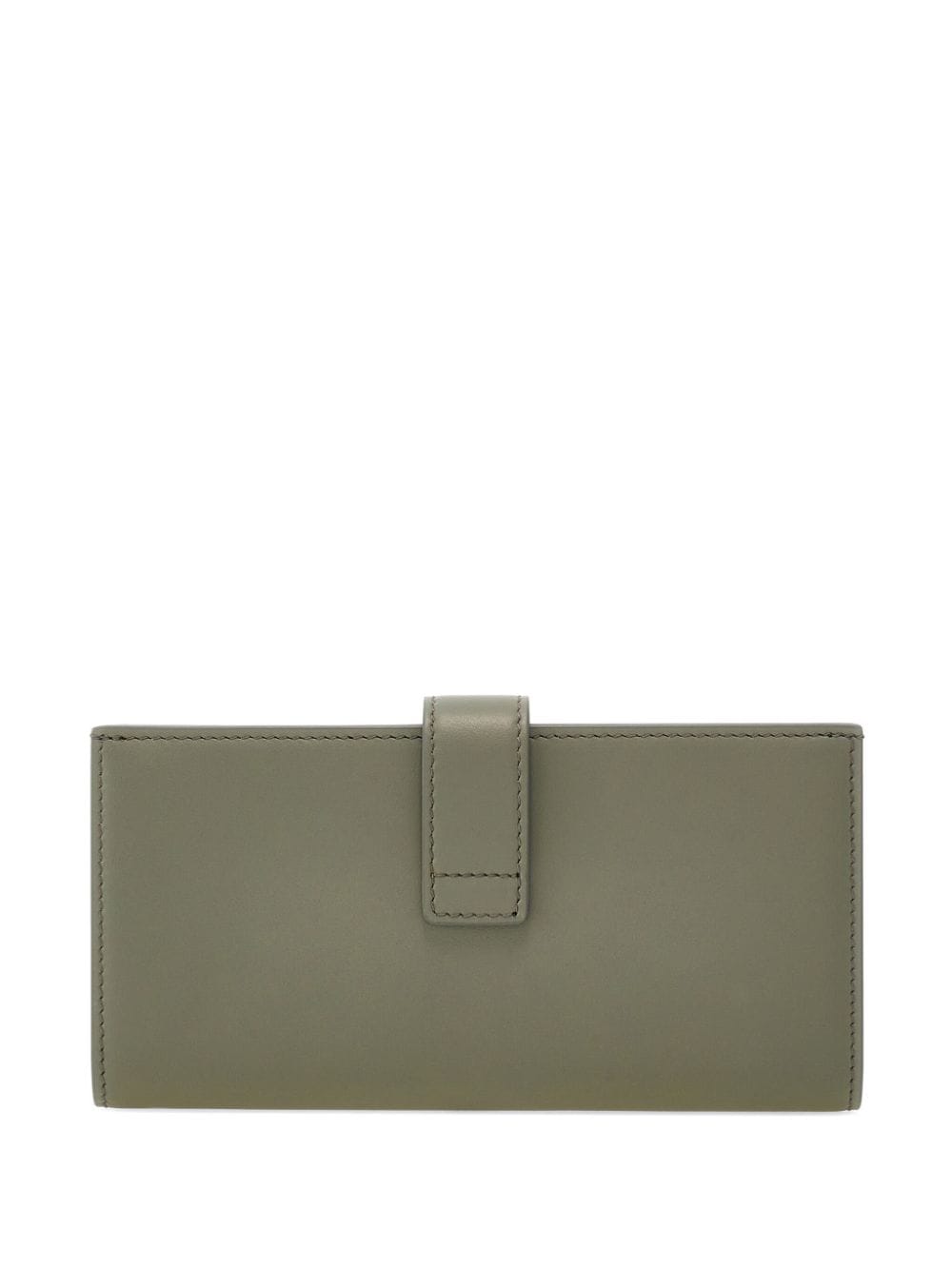 Shop Ferragamo Hug Wallet In Grey