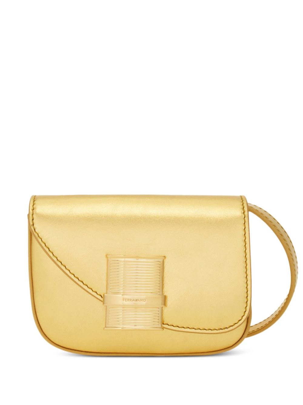 Ferragamo Fiamma purse - Gold