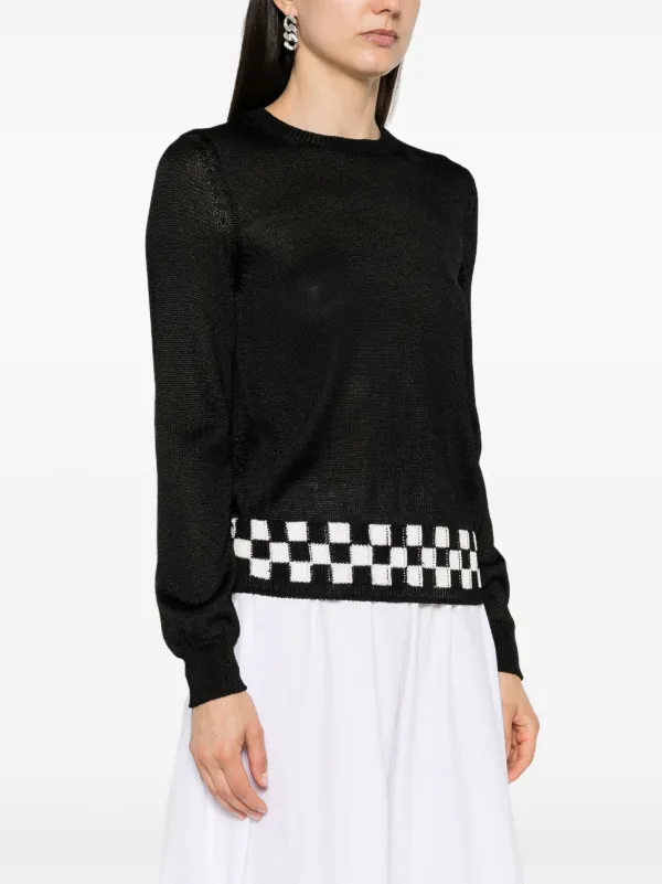 Comme Des Garcons Comme Des Garcons check detail Jumper Farfetch