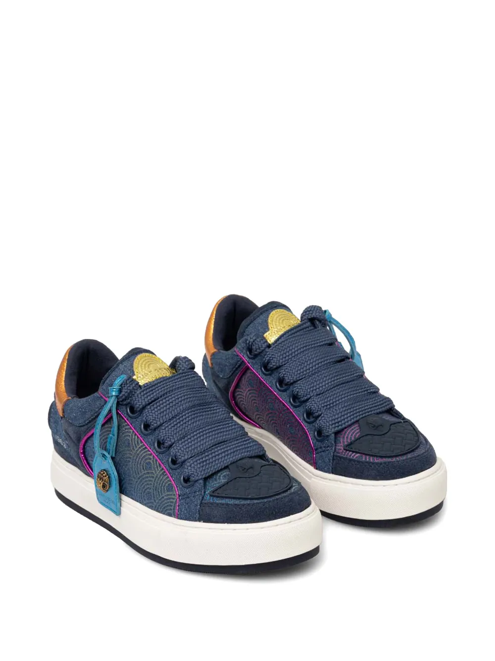 Kurt Geiger London Southbank Tag sneakers - Blauw