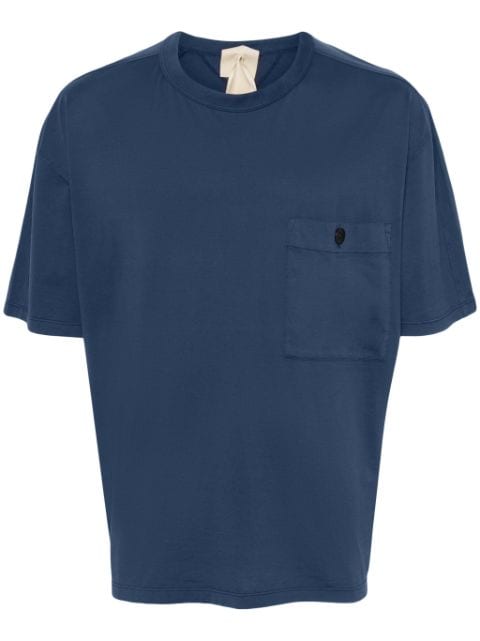 Ten C logo-patch cotton T-shirt