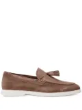 BOSS tassel-detail suede loafers - Brown