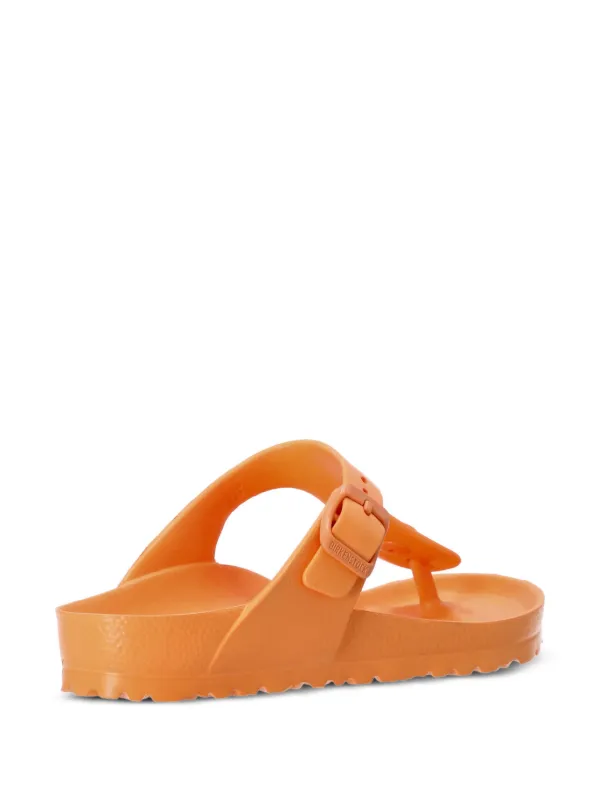 Birkenstock Gizeh Thong Slides Orange FARFETCH OM