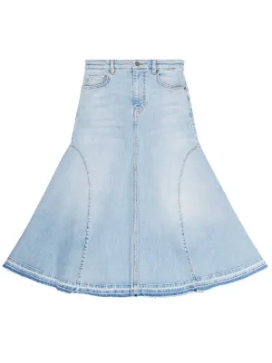 GANNI Denim Skirts for Women - Shop on FARFETCH