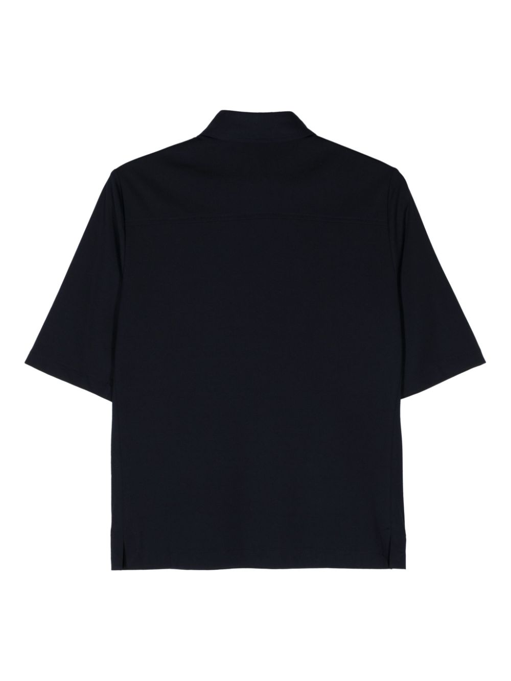 Shop Blanca Vita Platy Short-sleeve Polo Top In Blue