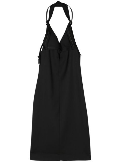 Coperni belted-halterneck midi dress Women