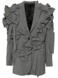 Viktor & Rolf Bow Bouquet blazer - Grey