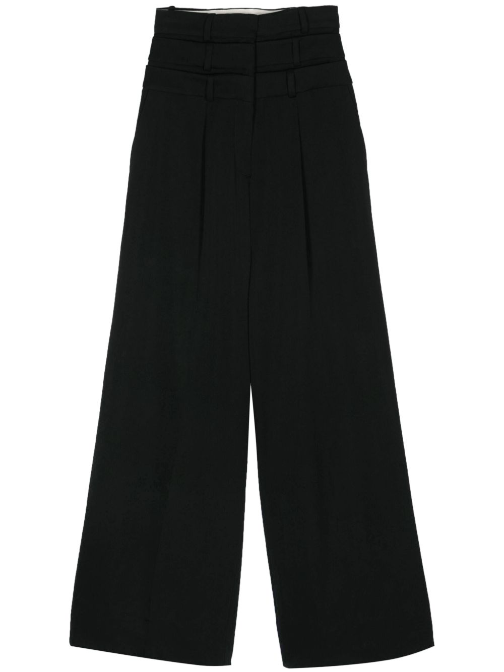 Viktor & Rolf multi-layered trousers - Black