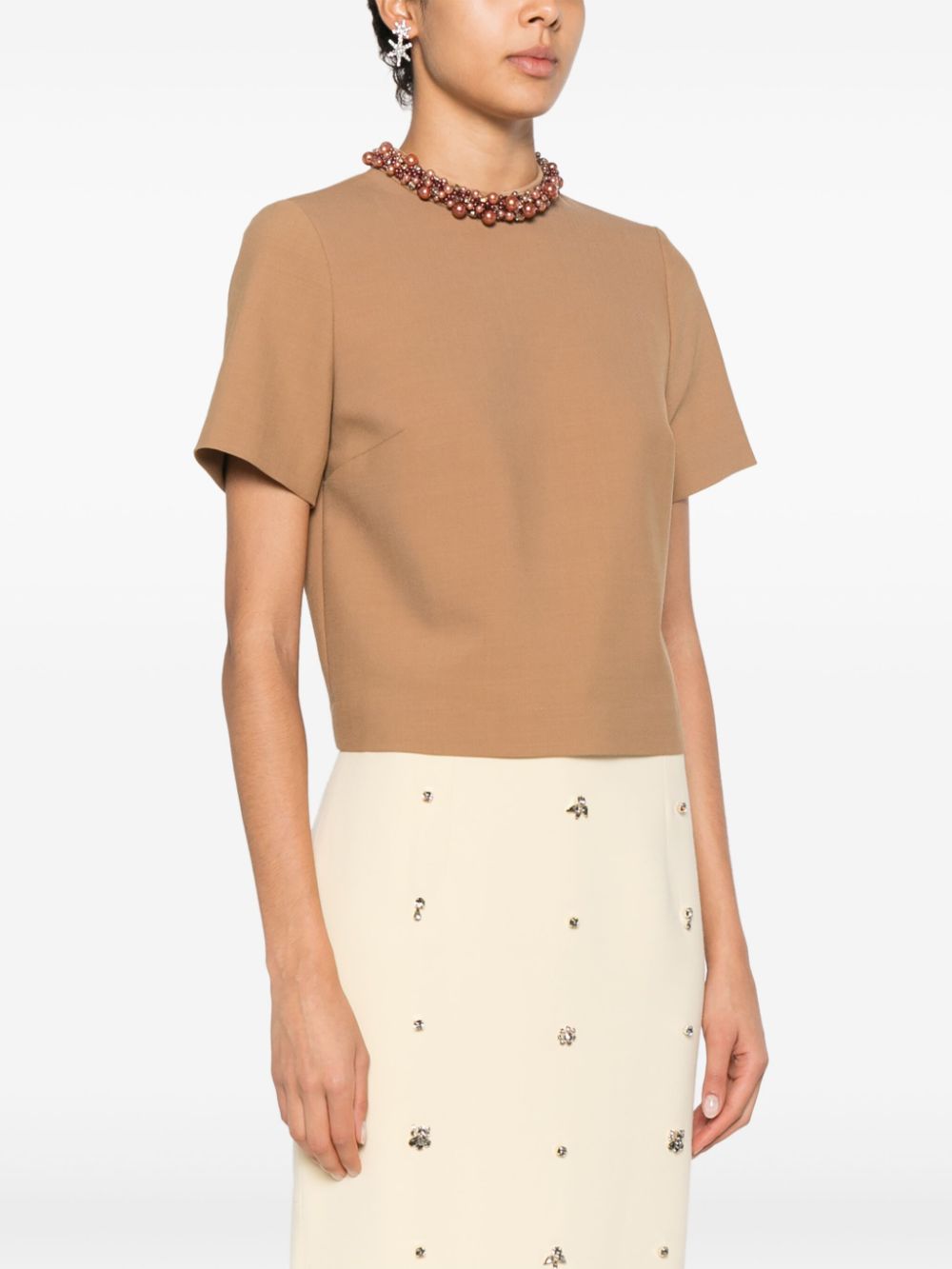 VIKTOR & ROLF BEAD-EMBELLISHED TOP 