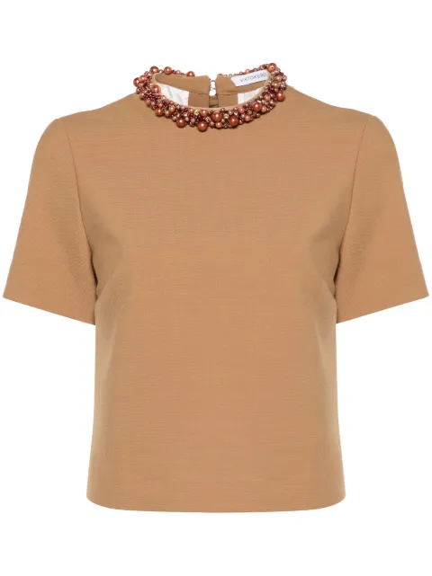 Viktor & Rolf bead-embellished top
